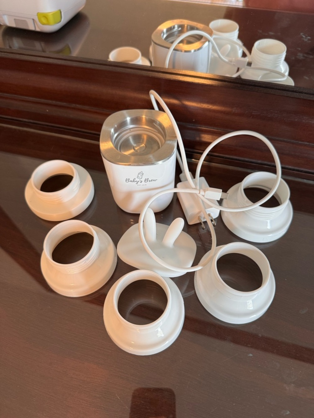 Electric Bottle Warmer - White